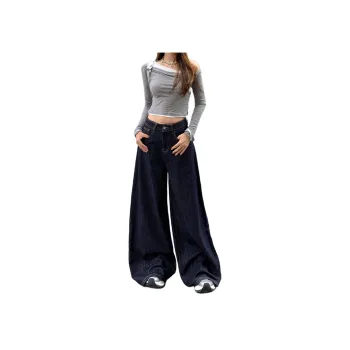 Wen Shan Jeans Women's Dark Rose Purple