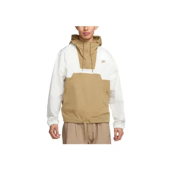 Nike ClubSportswear Marina Jacket Men's Sail Color/Parachute Beige/Light Khaki