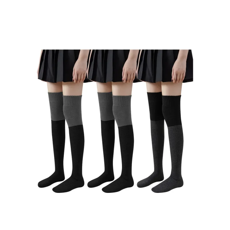 AOKANG Thigh high Socks Women's Combo Set-27