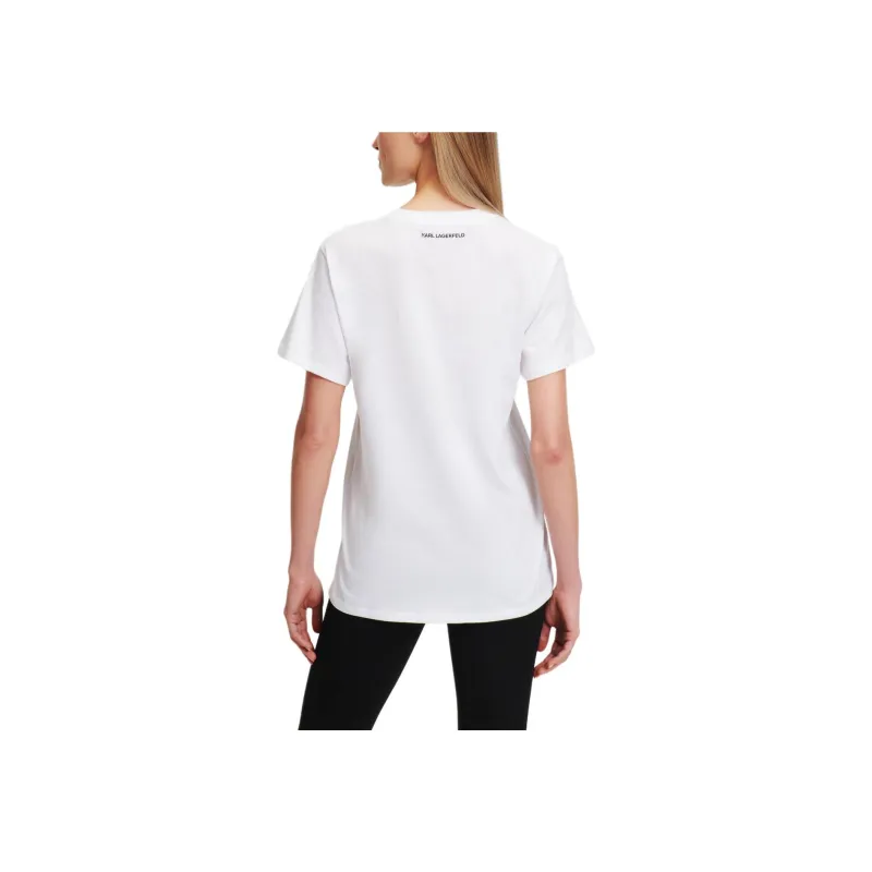 Karl Lagerfeld Ikon Patch T shirt-1