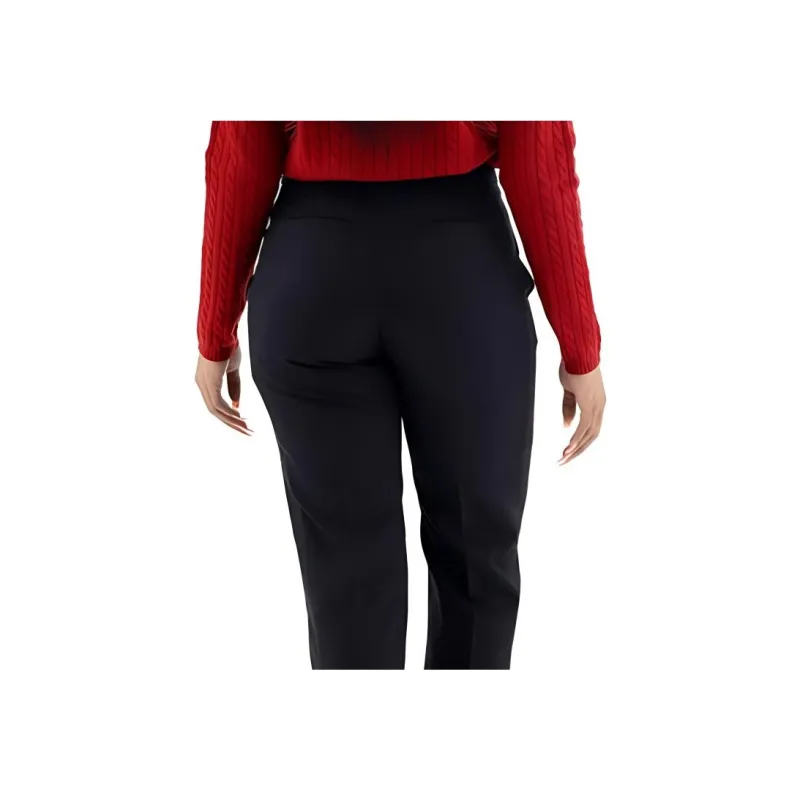 Burberry Satin Stripe Detail Wool Tailored Trousers-4
