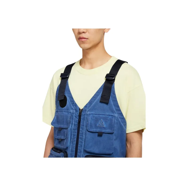 Nike Vests Men Blue-2