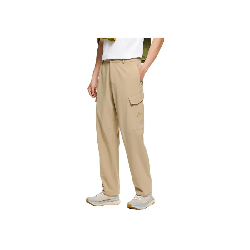 Anta Variety Training Collection Casual Pants Men's Deep Linen-0