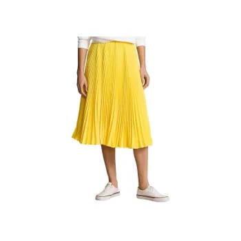 Polo Ralph Lauren SS24 Casual Long Skirt Women's Green Purple Yellow