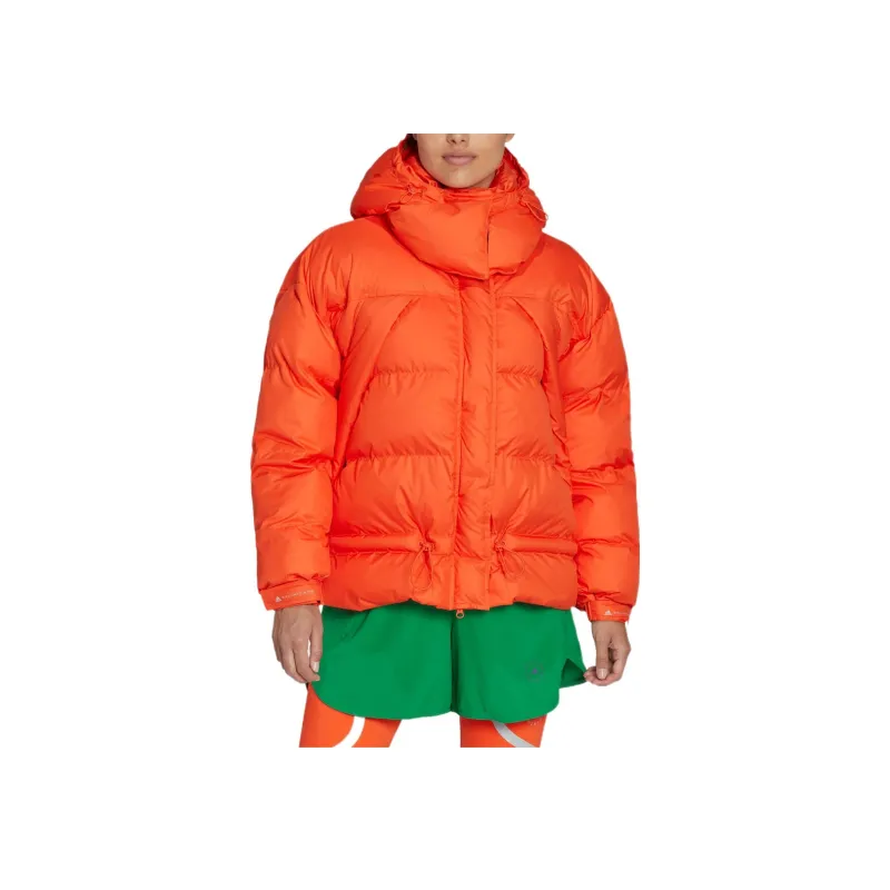 Adidas Puffer Jacket Women's Orange-2