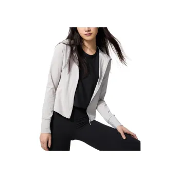 UNIQLO AIRism Mesh Series UV Protection Sun Protection Clothing Women's Light Gray