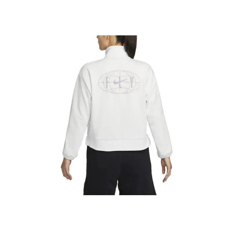 Nike Swoosh Fly Sweatshirt Women's Mountain Peak White-2