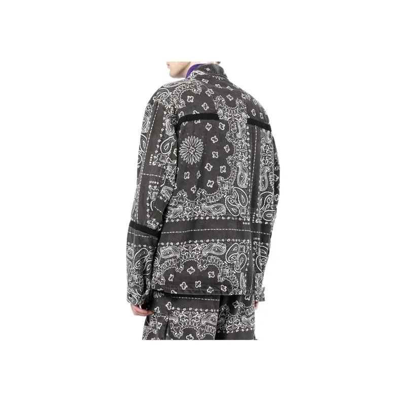Sacai Bandana Print Jacket-2