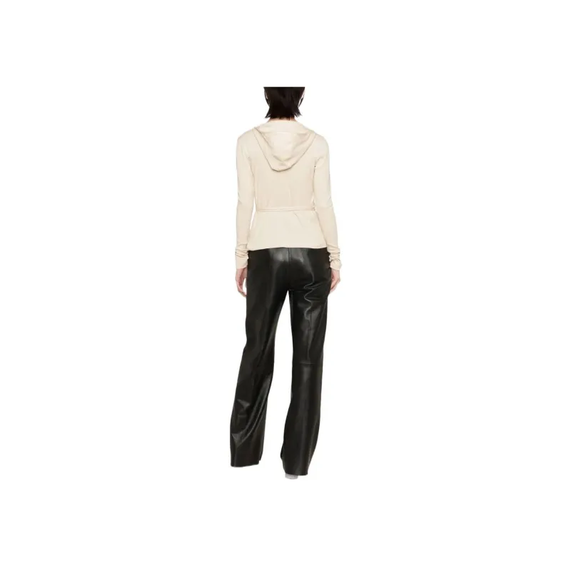 Marine Serre Sweatshirts Women's Ecru-2