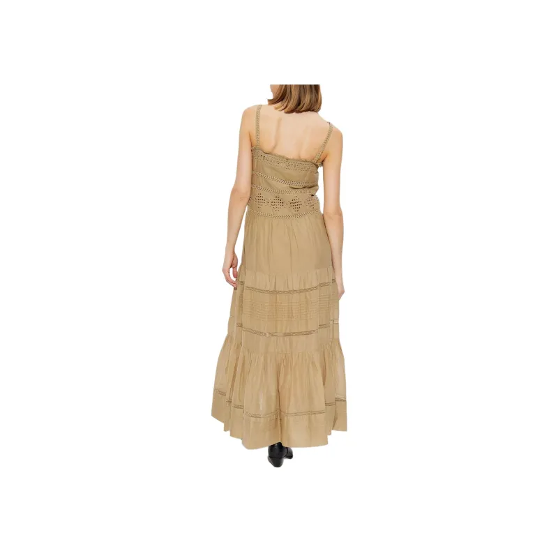 ISABEL MARANT ETOILE Divine Gathered Sleeveless Dress-4