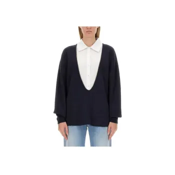 Staud Coast Panelled Relaxed Fit Jumper