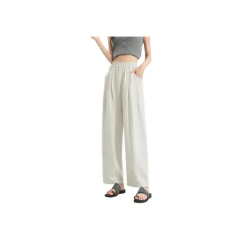 Ya Sheep People Casual Pants Women's Ecru