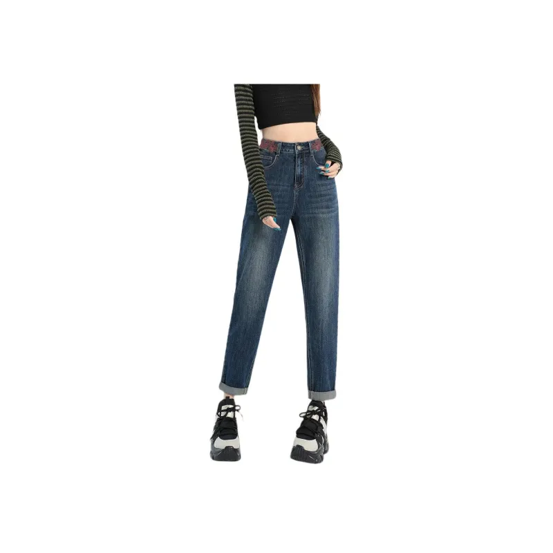 Weixi Jeans Women's Blue Gray-3