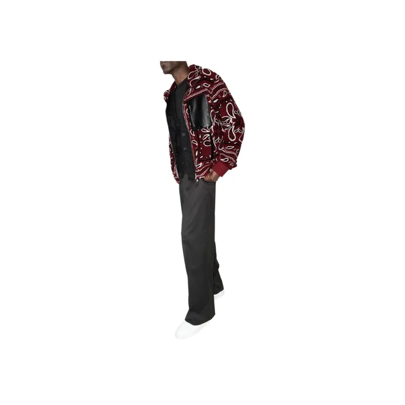 AMIRI Bandana Fleece Jacket-4