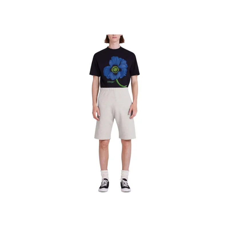 KENZO Logo Embroidered Track Shorts-2