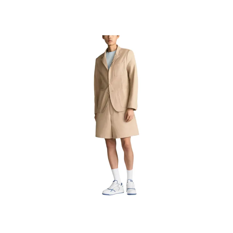 DIOR SS25 Summer Men's Clothing Collection Jackets & Coats Men's Beige-3