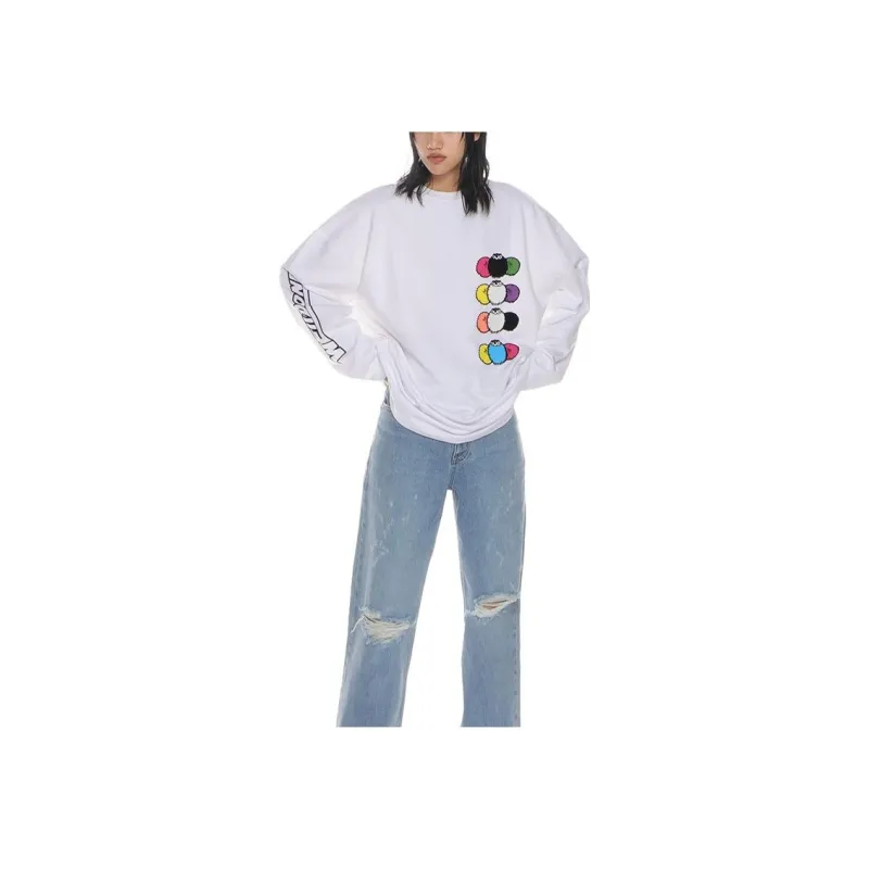 WE11DONE T Shirts Unisex White-1