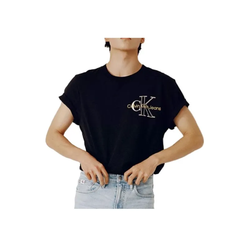 Calvin Klein T Shirts Men BEH Black-2
