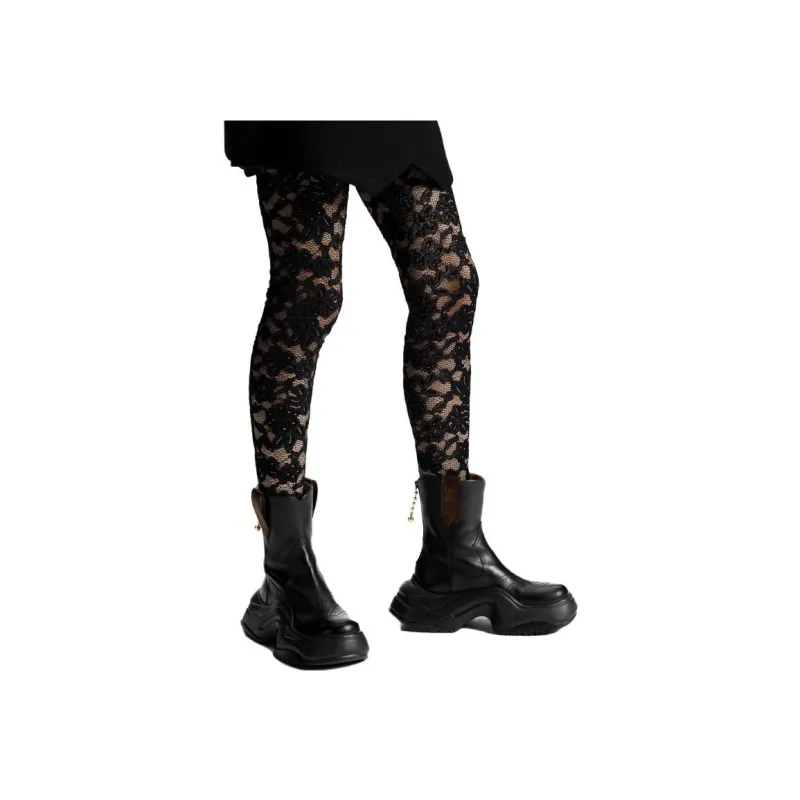 LOUIS VUITTON Leggings Women's Black-4