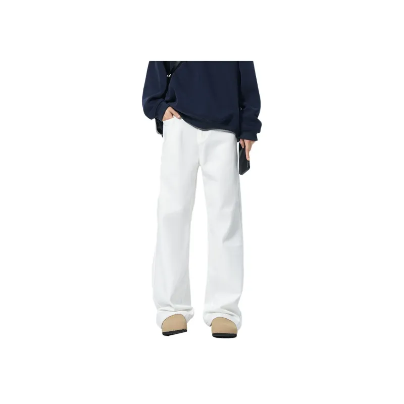 QOTRIOCK Jeans Men White-0
