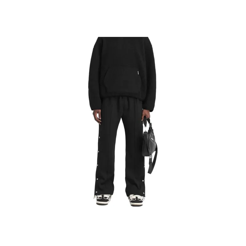 REPRESENT Popper Pant Casual Pants Men's Black-2