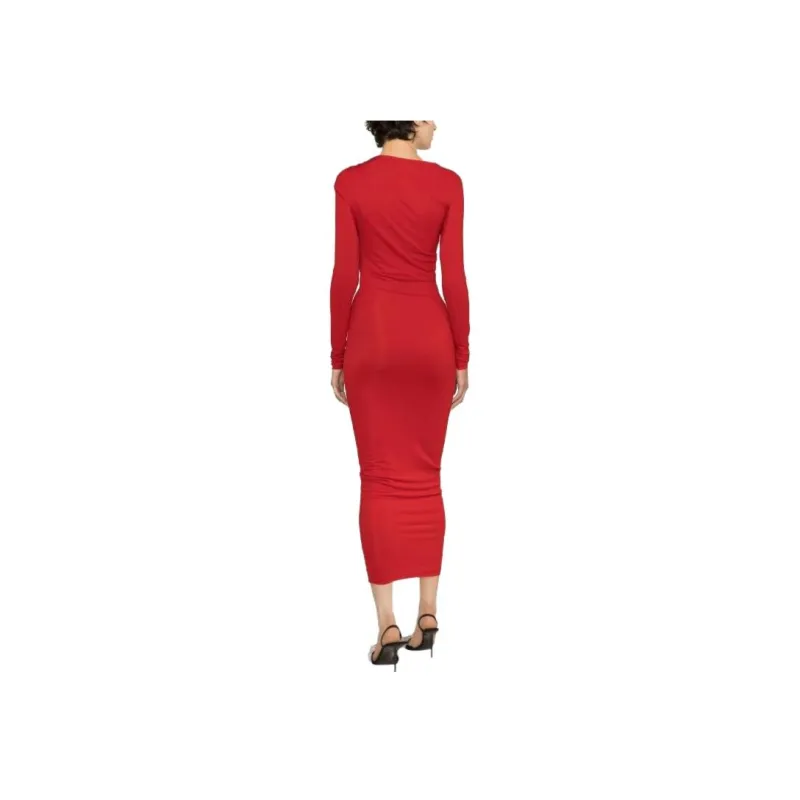 Alexandre Vauthier Cut out Midi Dress-2