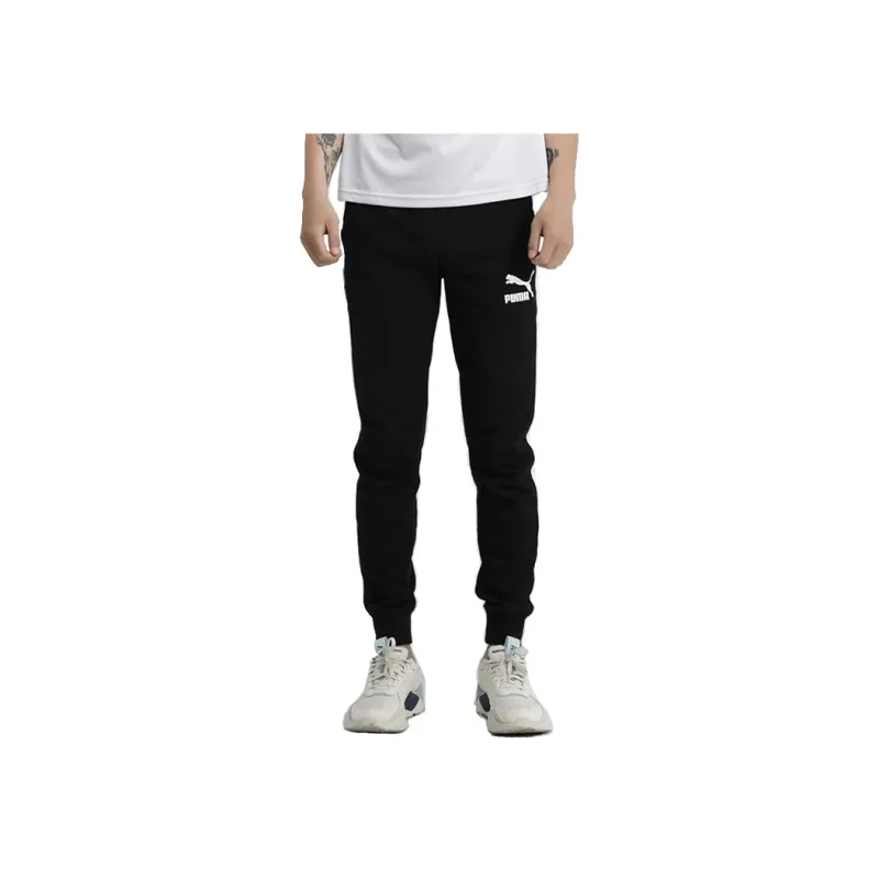 PUMA Casual Pants Fall Men's Black-2