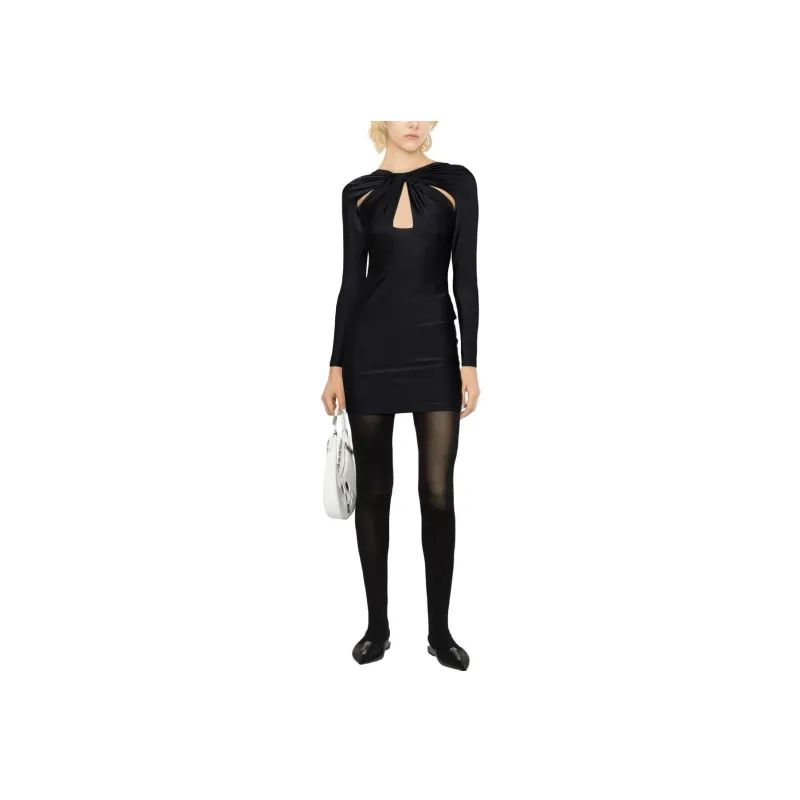 COPERNI Draped Cut out Mini Dress-1
