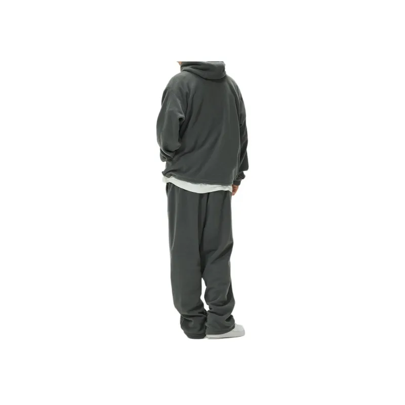 Lee Casual Pants Unisex Charcoal Gray-4