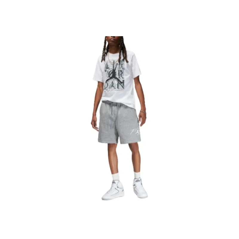 Jordan Fleece Shorts Casual Shorts Men's Gray-3