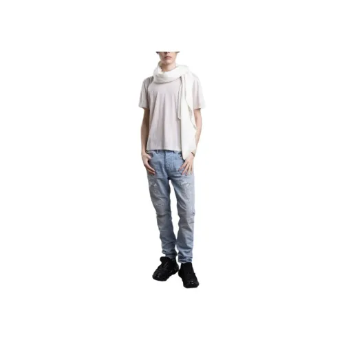 PURPLE BRAND 블루 남성 청바지
