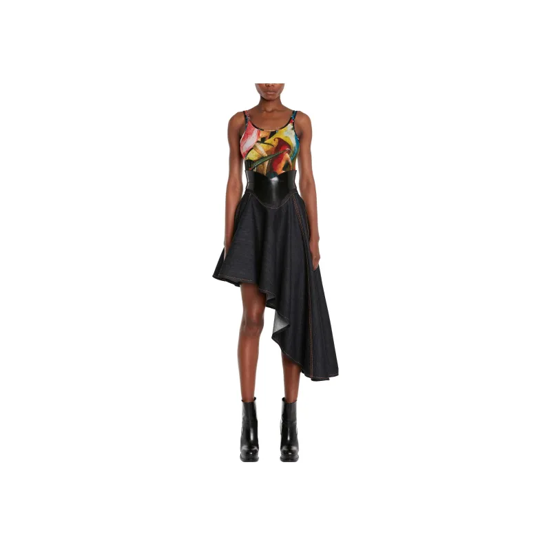 Alexander McQueen Graphic Printed Stretched Bodysuit-2