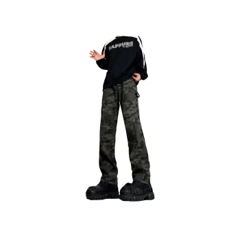 WKOOG Jeans Unisex Camouflage