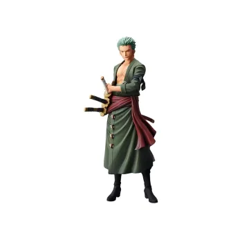 BANPRESTO Roronoa Zoro Glass Factory Ros Nero Zoro Regular Color Three Blade Flow Bonus Gifts