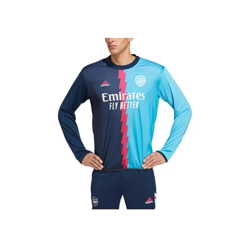 Adidas ArsenalAEROREADY Soccer Jerseys Men's Marine Blue/Sky Blue-0