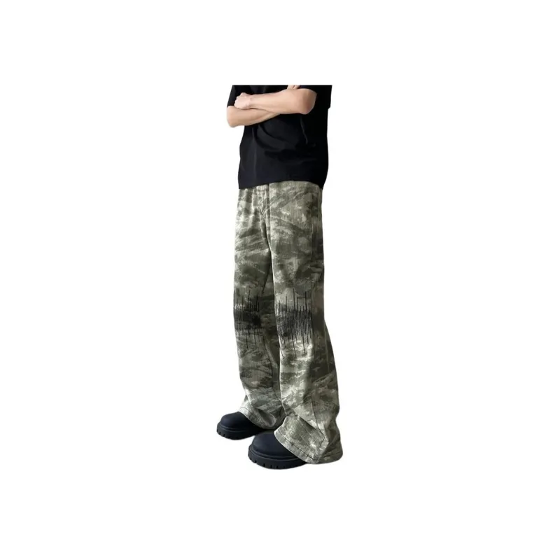 MGXEK Jeans Unisex Army Green-1