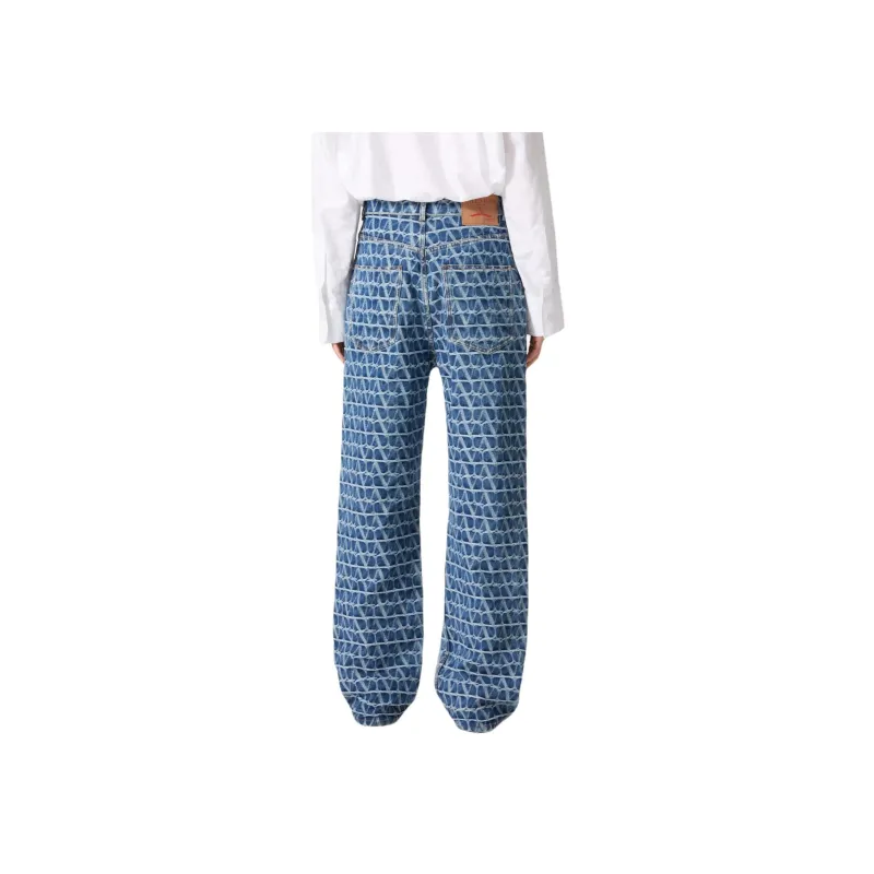 Valentino SS24 Jeans Women's Blue-3