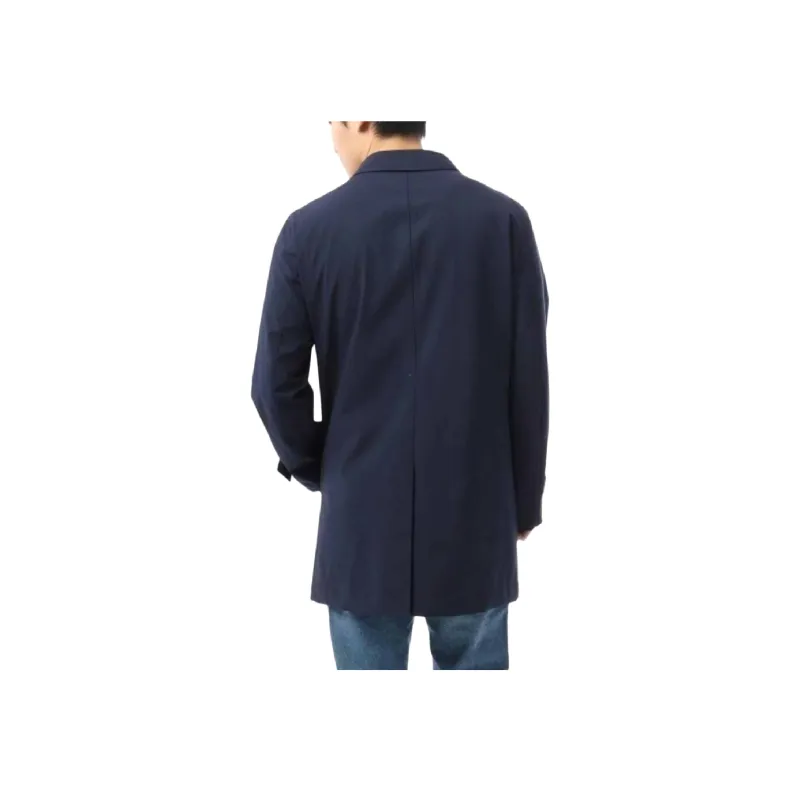 HUGO BOSS Trench Coats Men Navy Blue-3