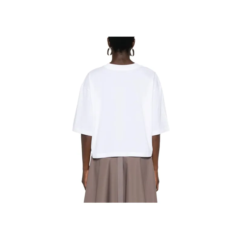 MARNI Cropped Organic Cotton T shirt-1