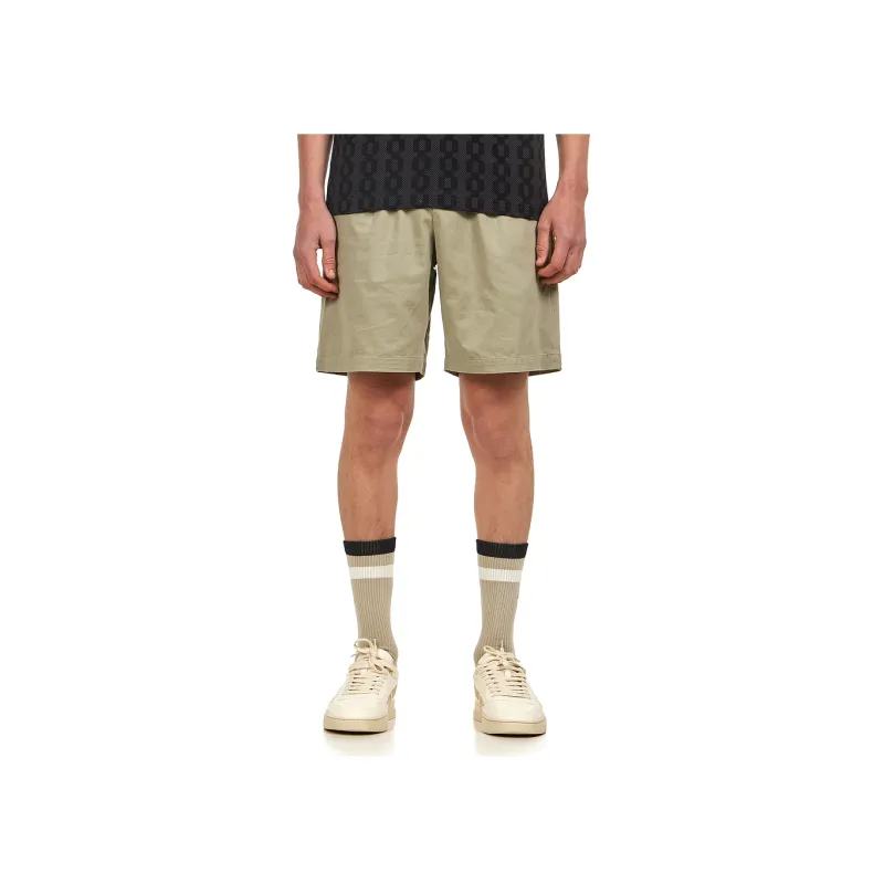 FRED PERRY Casual Shorts Men Green-3