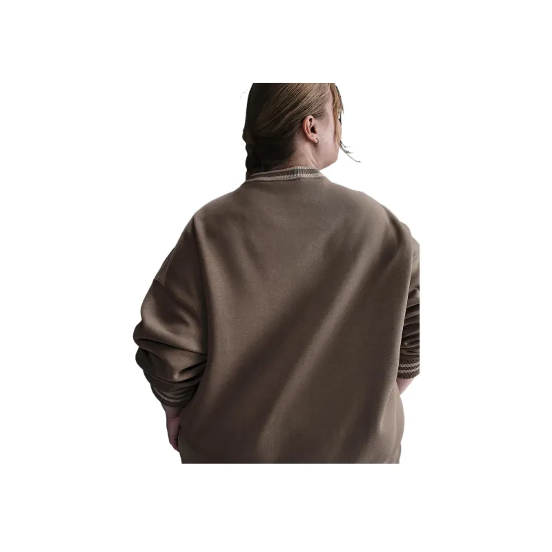 Nike Sportswear Phoenix Fleece Sweatshirt Women's Mink Brown Leather-1
