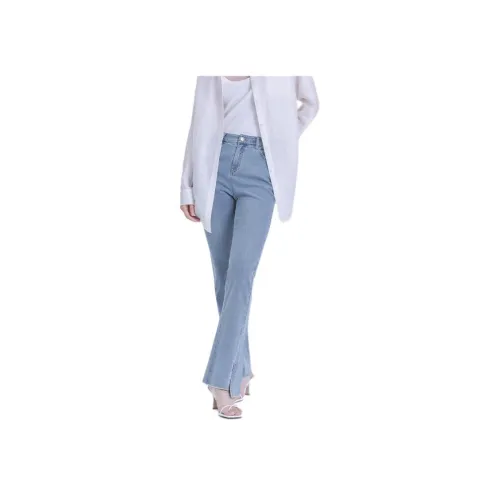 TKY SHOP 블루 여성 청바지