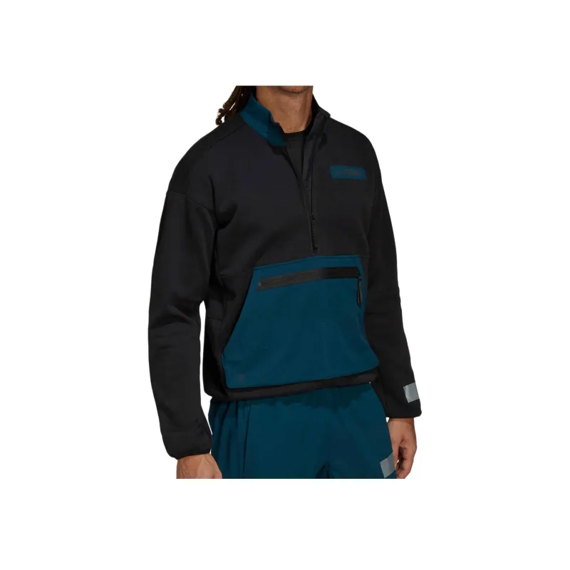 Adidas Terre Sweatshirt Men's Black/Gray Teal-1