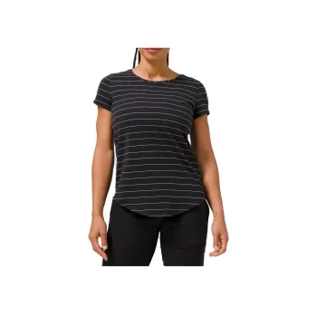 Lululemon Love Regular T-Shirt Women's Stripes Black White