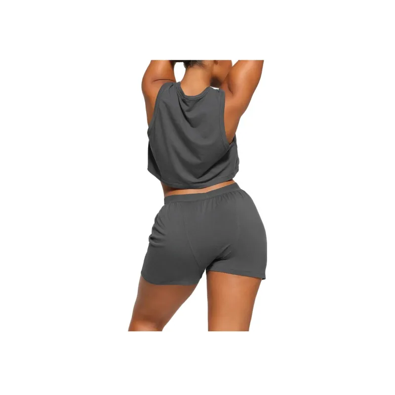 SKIMS BOYFRIEND LOOSE BOXER Casual Shorts Women's ASH/Ash-1