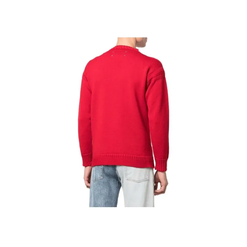 Maison Margiela Sweaters Men Red-3