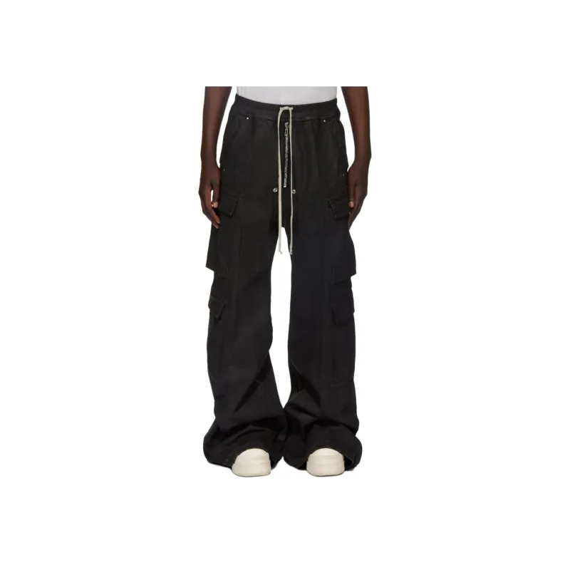 Rick Owens DRKSHDW Jumbo Bella Wide Cargo Pants-0
