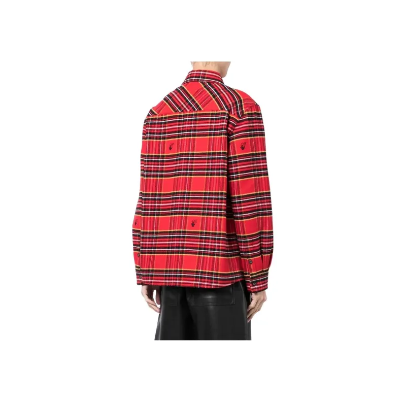 OFF WHITE Shirts Men Red-2