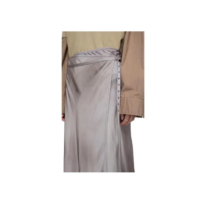 Acne Studios Faded effect Midi Skirt-3