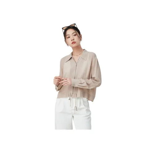 MIHUANG 카키 여성 자켓
